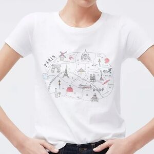 J Crew Collector Tee - Paris